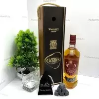 Подарочный набор для виски «Grants» со стаканом и камнями Минск +375447651009