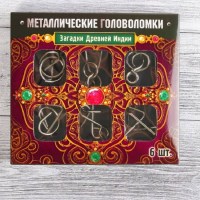 Подарочный набор головоломок «Загадки Индии» 6 шт. Минск 