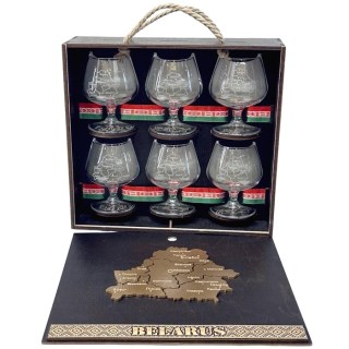 Подарочный набор мини-бар «BELARUS» 12 предметов, вид 3 купить