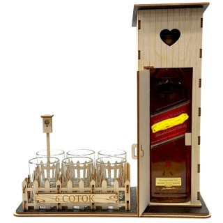 Подарочный набор «Мои любимые 6 соток» рюмки в комплекте фото