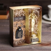 Подарочный набор «Настоящий мужчина» Оскар и брелок купить в Минске