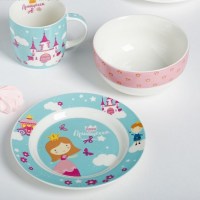 Подарочный набор посуды «Принцесса» 3 предмета купить в Минске +375447651009