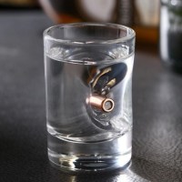 Набор рюмок с пулей «Непробиваемые» 2 шт купить в Минске +375447651009