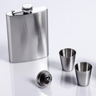 Подарочный набор с фляжкой «Silver» купить в Минске +375447651009