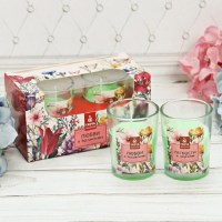 Подарочный набор свечей «Любви и радости» цветочный микс  купить в Минске +375447651009