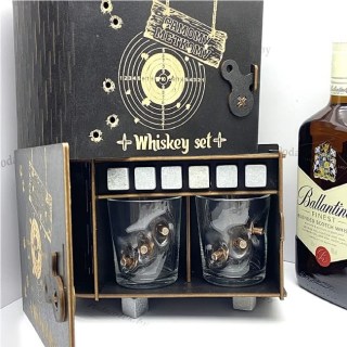 Подарочный набор Whiskey Set «Самому меткому» на 2 персоны Минск +375447651009