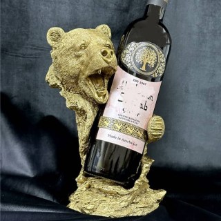 Подставка для бутылки «Медведь» H-25 см. Минск +375447651009