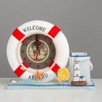 Подставка для ручек с часами «Морское путешествие» микс купить в Минске +375447651009