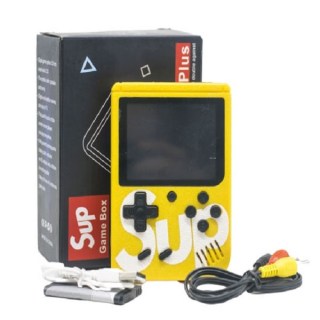 Портативная игровая приставка «Game Box» 400 в 1 желтая купить Минск +375447651009