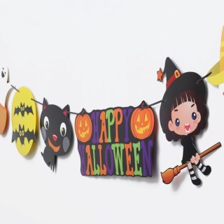 Праздничная гирлянда «Happy Halloween» фото