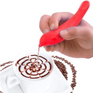 Ручка для рисования на кофе «Spice Pen» красная купить в Минске +375447651009
