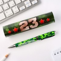 Ручка подарочная «Настоящий мужчина» в тубусе купить в Минске +375447651009