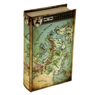 Сейф-книга «Карта государства» 21 см шелк купить в Минске 