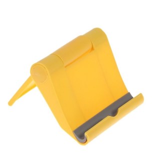 Складная подставка-держатель для телефона цвет:желтый Минск +375447651009