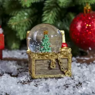 Снежный шар «Новогодние сокровища» купить в Минске +375447651009
