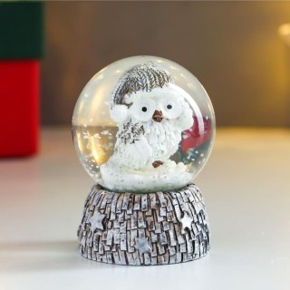 Снежный шар «Сказочный Совёнок»  d=4.5 см купить