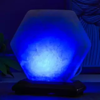 Соляная лампа «Синий свет» от USB   купить в Минске +375447651009