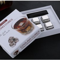 Стальные кубики для виски «Cooling cubes» 4 шт. купить в Минск +375447651009