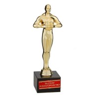 Статуэтка Оскар на камне «За силу и благородство» 18 см. купить +375447651009