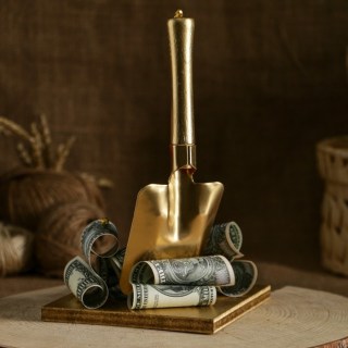Сувенир денежный «Лопата изобилия»  купить в Минске +375447651009