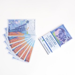 Сувенирные деньги пачка купюр 50 французских франков (бутафорские деньги) Минск +375447651009