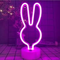 Светильник неоновый «Кролик» от USB купить в Минске +375447651009
