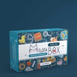 Сюрприз бокс MilotaBox «Школа» 12 предметов купить