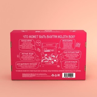 Сюрприз бокс MilotaBox «Уютный бокс» 12 предметов фото