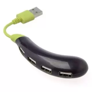 USB- хаб «Баклажан» 4 порта купить в Минске +375447651009