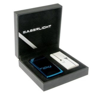 USB зажигалка в коробке «Saberlight» синий глянец Минск