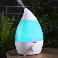 Увлажнитель воздуха ультразвуковой «Luazon» с подсветкой,бело-голубой Минск +375447651009
