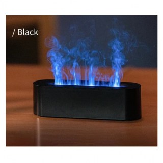 Увлажнитель воздуха USB «Камин» эффект пламени черный Минск +375447651009
