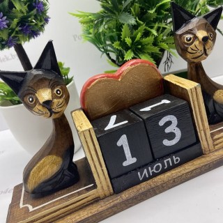 Вечный календарь «Влюбленные котики» купить в Минске +375447651009