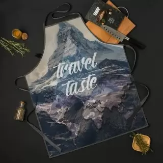 Веселый фартук «Travel the taste»  купить в Минске +375447651009
