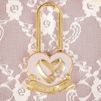 Замок свадебный «Розовое сердце» купить в Минске +375447651009