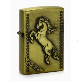Зажигалка бензиновая «Fine horse» фото