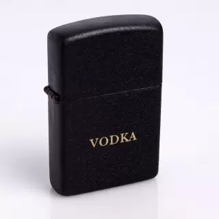 Зажигалка бензиновая «Vodka» в металлической коробке купить в Минске +375447651009