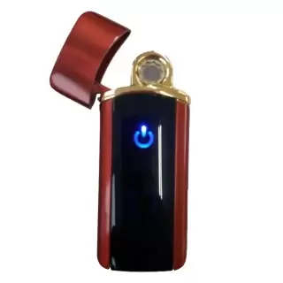 Зажигалка электронная USB «Ferrari» красная глянец Минск +375447651009