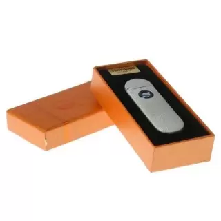 Зажигалка USB в подарочной коробке 'TENGHONG' овал микс купить