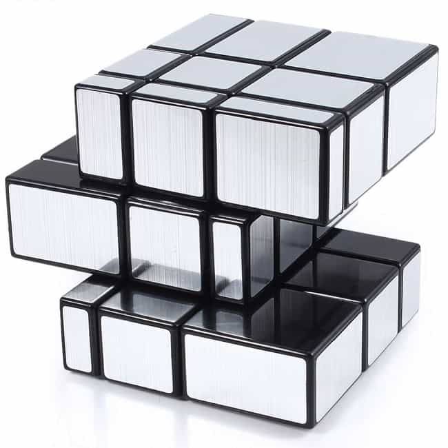 Зеркальный кубик Рубика QIYI «Mirror» серебро купить Минск
