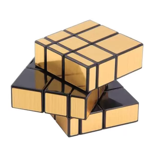 Зеркальный кубик Рубика QIYI «Mirror» золото Минск +375447651009
